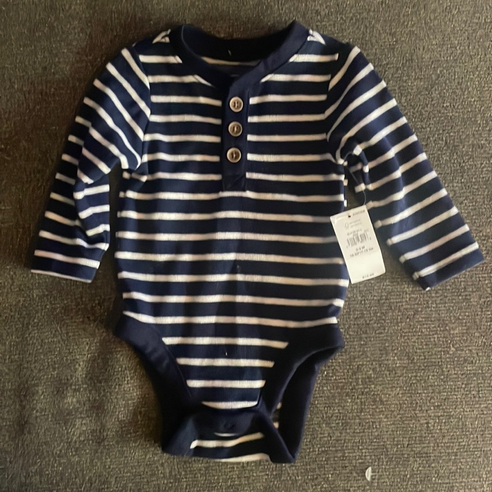 Infant stripped bodysuit Brand New W/Tags